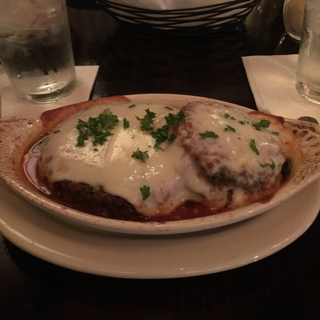 Aventino's Italian Restaurant signature dishes Veal ParmigianaHouse-Made LasagnaToasted Ravioli